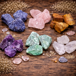 Cristales en bruto