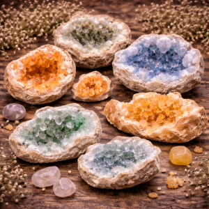Piedras Geodas de Calcita